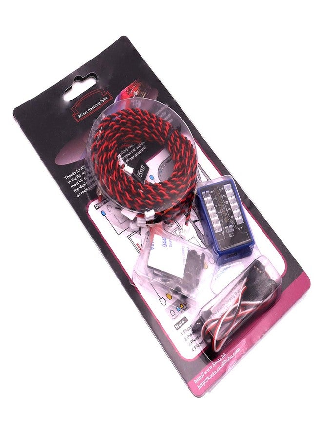 Treehobby Simulation of Flashing 12 LED Model car Lights 4 Operation Modes for 1/10 1/8 HSP Tamiya CC01 SCX10 rc Light kit Modified Remote Control Light Group - Image 4